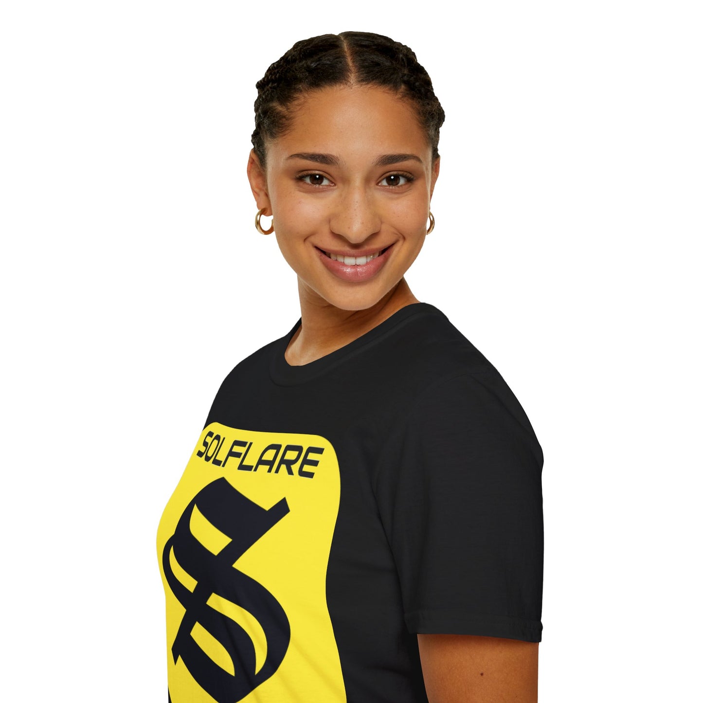 SolflareLogo Dark colors Unisex T-Shirt by cypherpunkgear.com