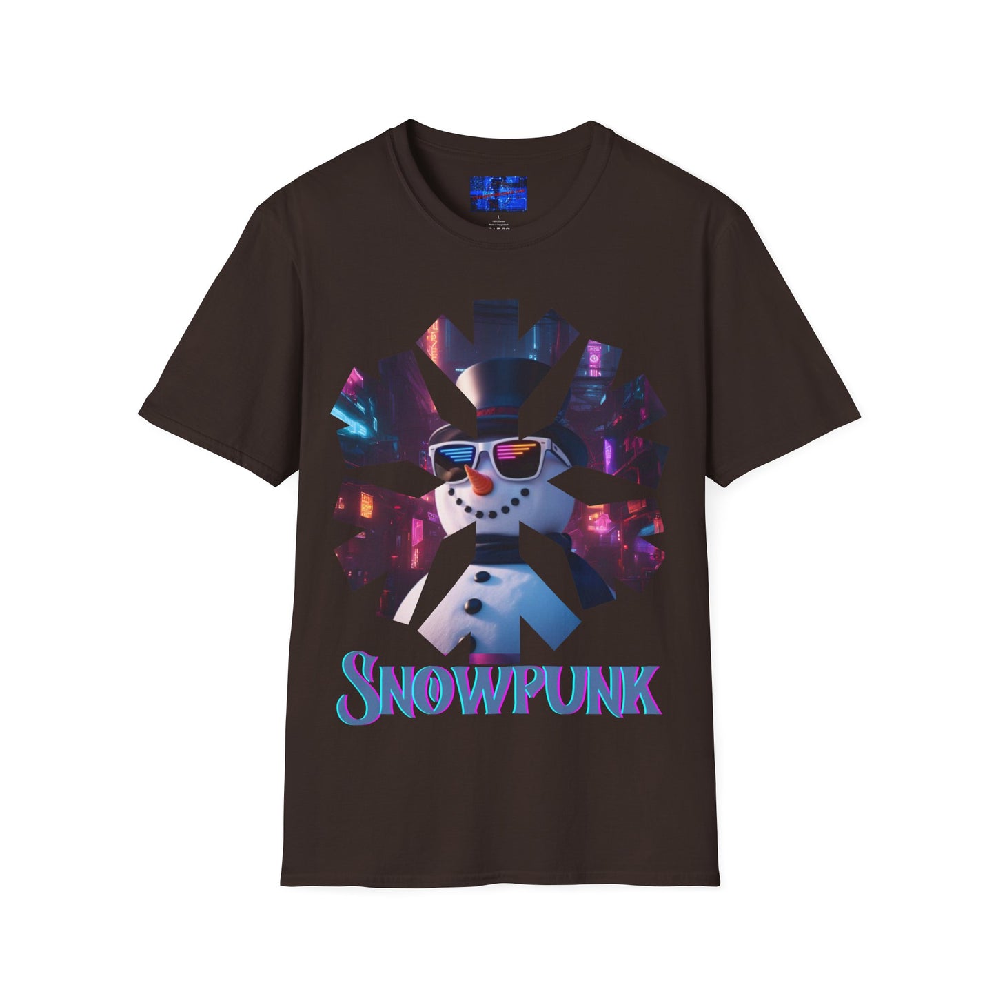 Snowpunk Dark colors Unisex T-Shirt by cypherpunkgear.com