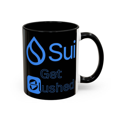 Sui: Get Slushed Black Accent Mug by cypherpunkgear.com