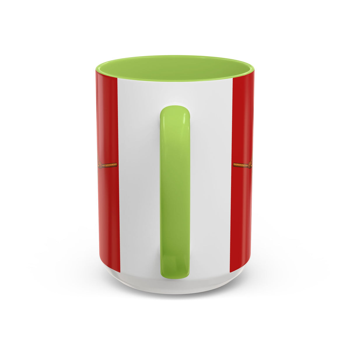 Velvet Vex Red Accent Mug by CreepyCrafts.boo