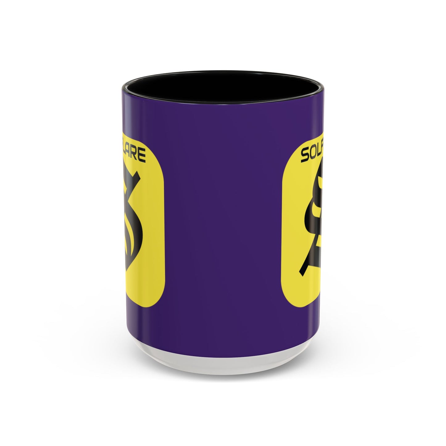 SolflareLogo Purple Accent Mug by cypherpunkgear.com