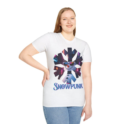 Snowpunk Light colors Unisex T-Shirt by cypherpunkgear.com