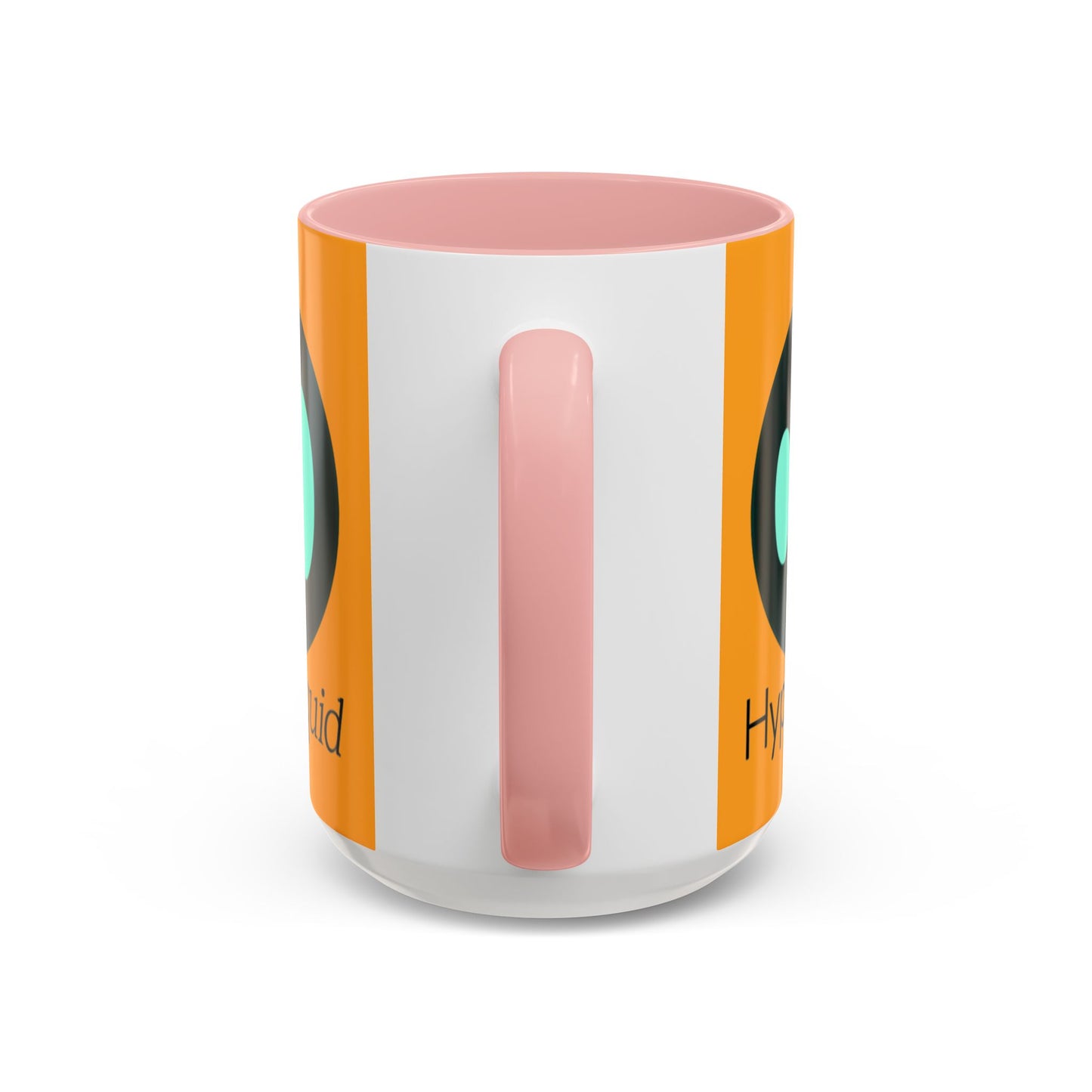 Hyperliquid Black font Orange Accent Mug by cypherpunkgear.com