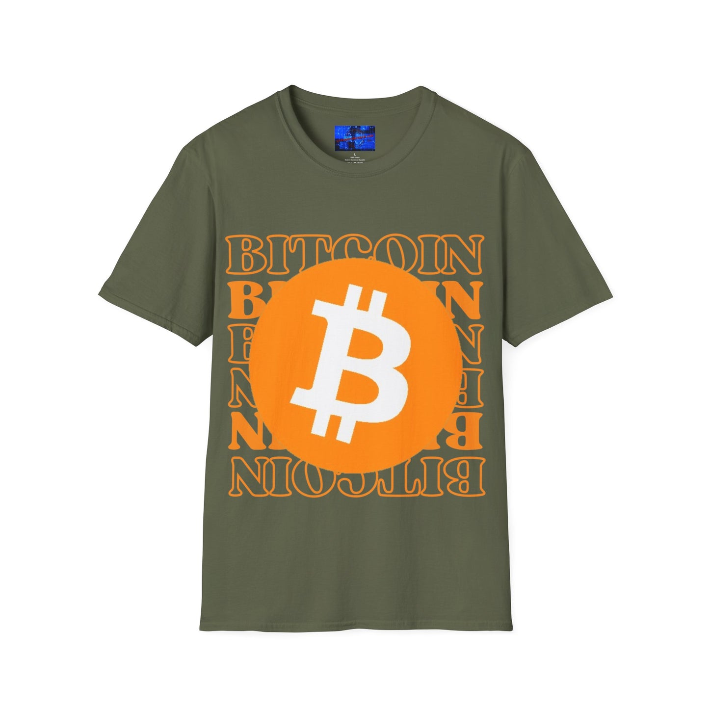 Bitcoin Bitcoin Bitcoin (BTC) DKcolors Unisex T-Shirt by cypherpunkgear