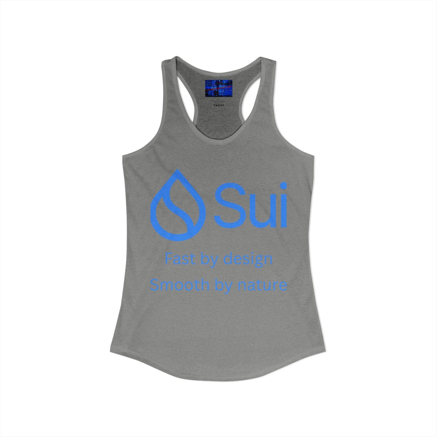 SUI Women's Racerback Tank Top by cypherpunkgear.com