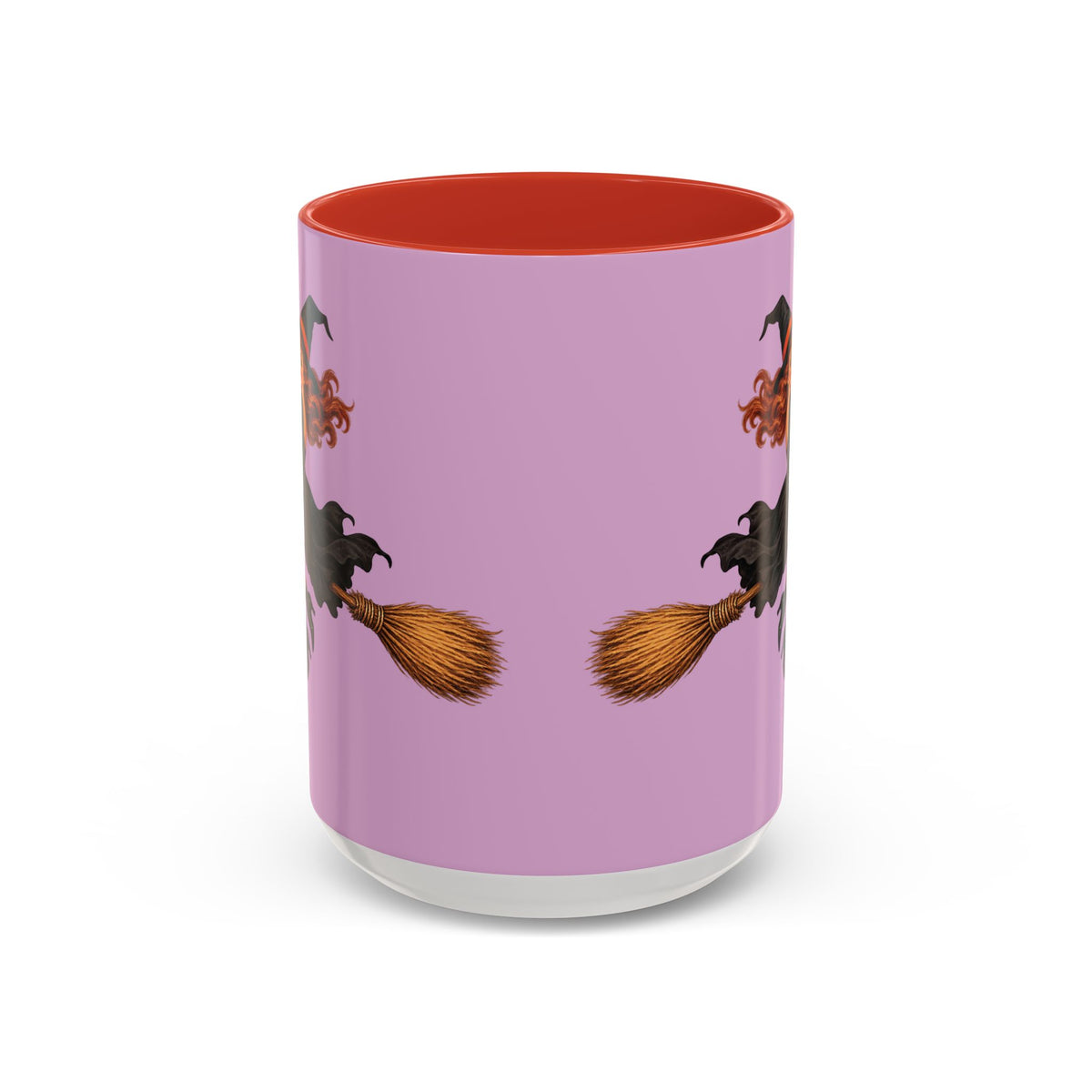 Hazel Hex Pink Accent Mug by CreepyCrafts.boo
