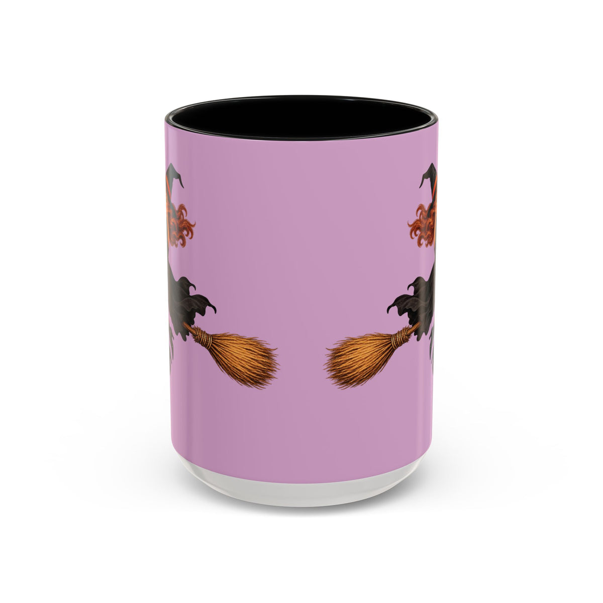 Hazel Hex Pink Accent Mug by CreepyCrafts.boo