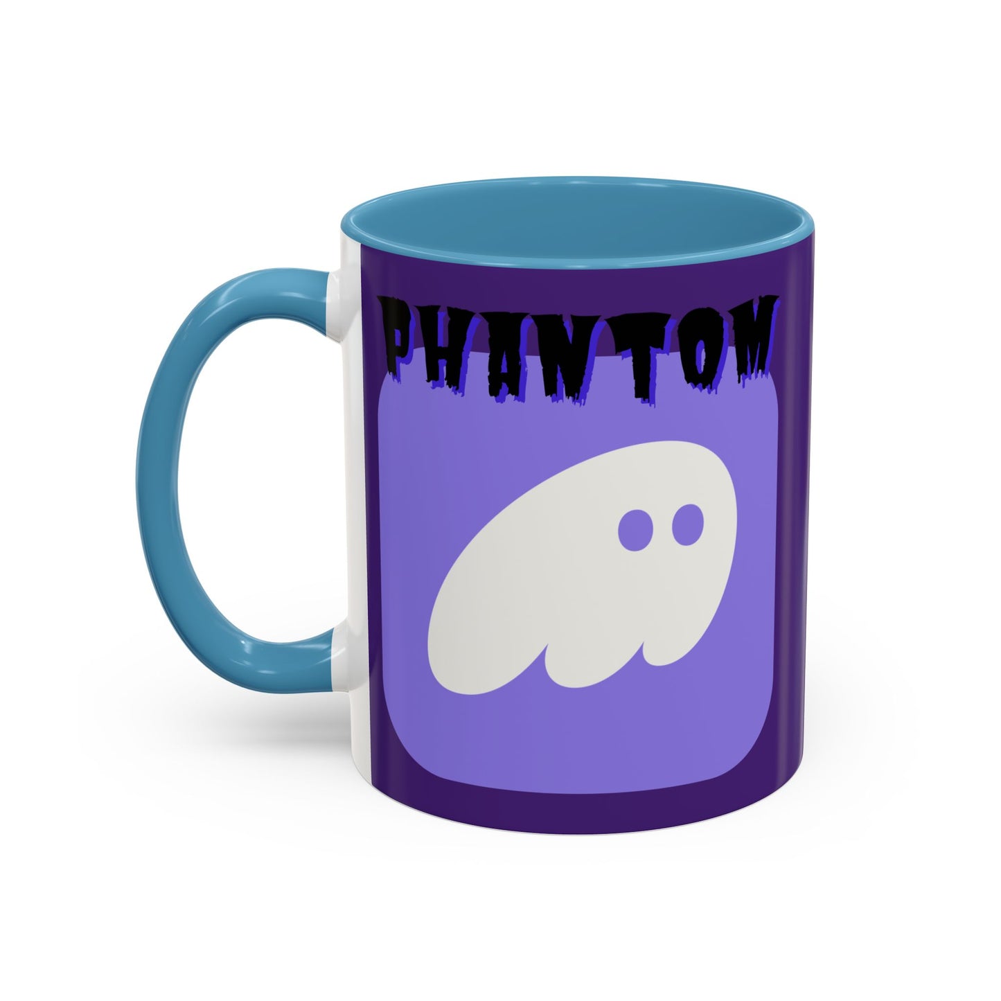 Phantom Hot Wallet Purple Accent Mug by cypherpunkgear.com