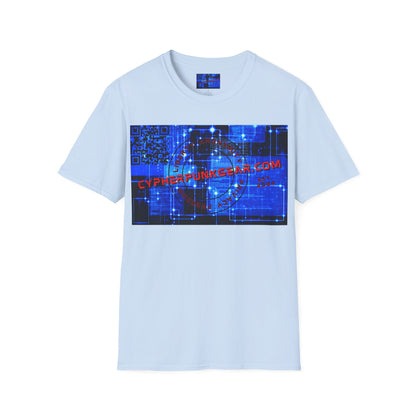Cypherpunkgear.com logo Light colors Unisex T-Shirt by cypherpunkgear.com
