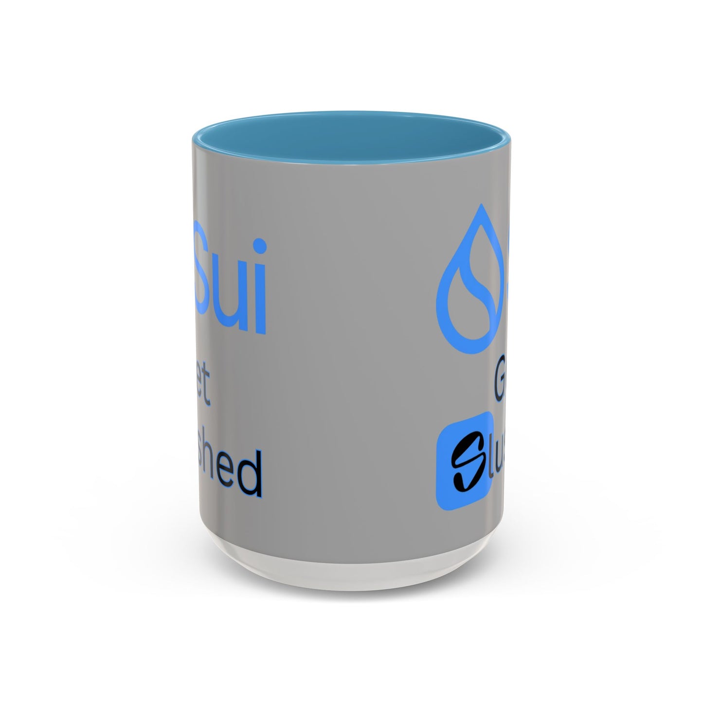 Sui: Get Slushed Grey Accent Mug by cypherpunkgear.com