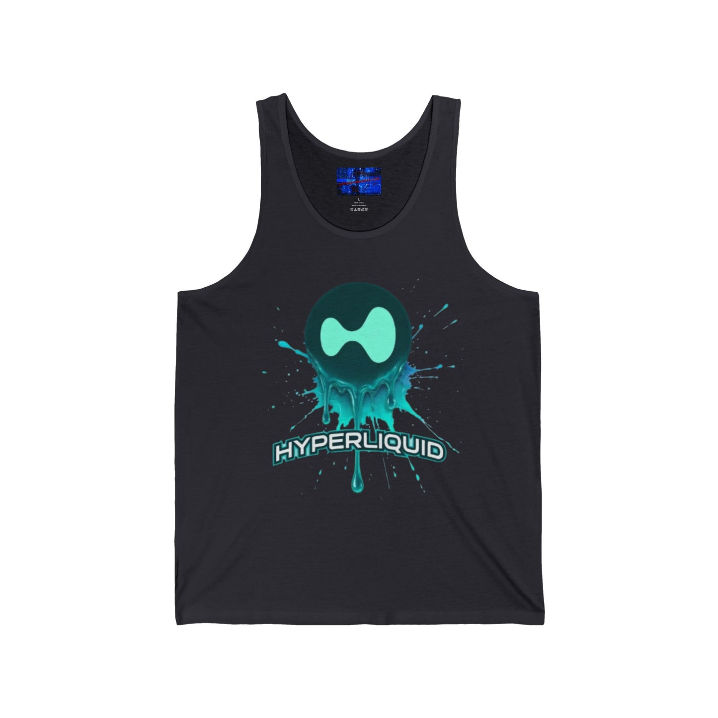 HYPE Drip Unisex Jersey Tank Top by cypherpunkgear.com