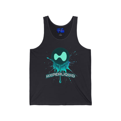 HYPE Drip Unisex Jersey Tank Top by cypherpunkgear.com