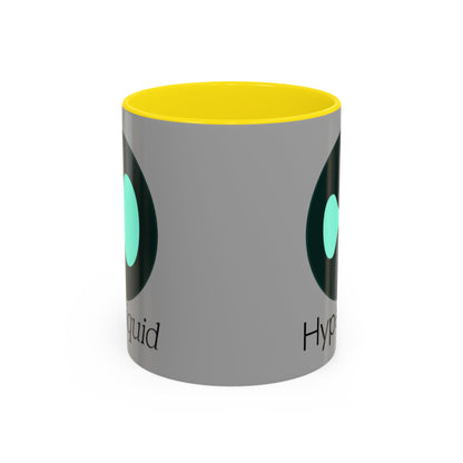 Hyperliquid Black font Grey Accent Mug by cypherpunkgear.com