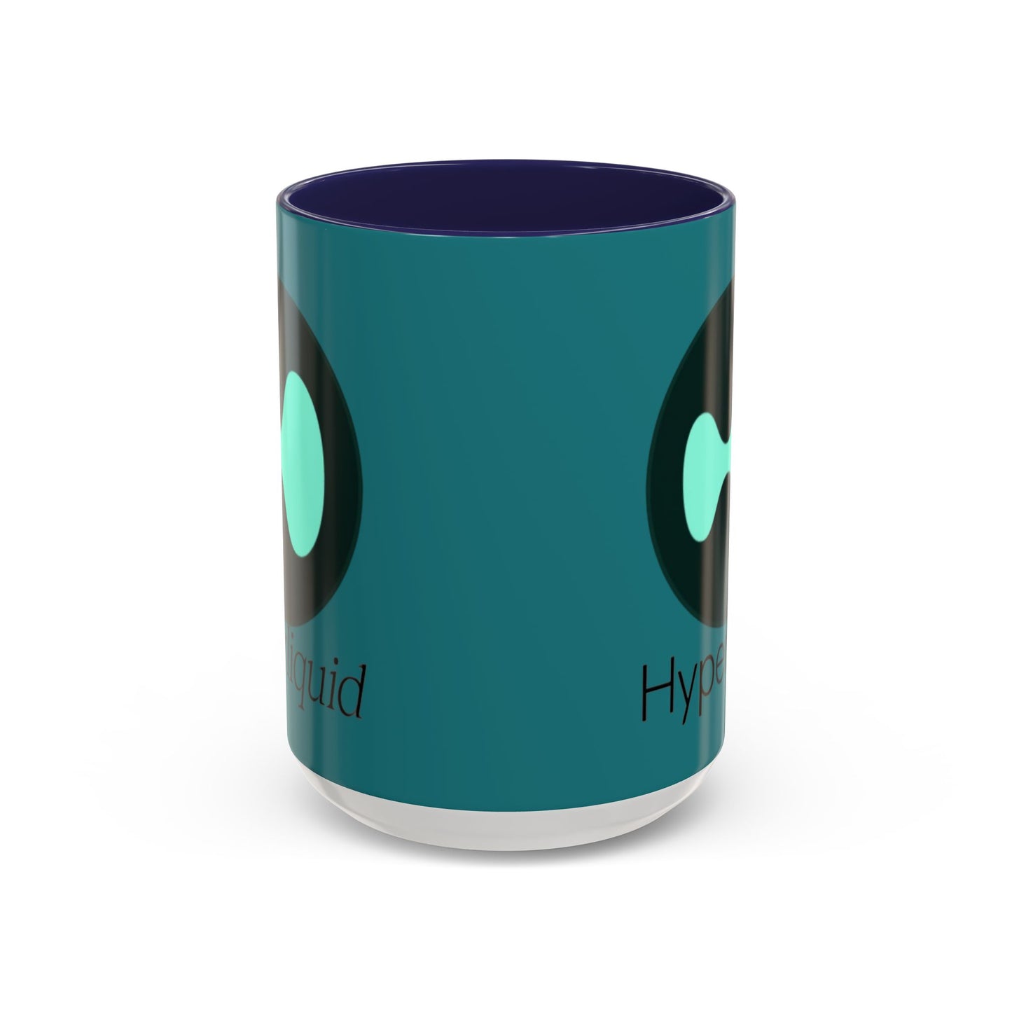 Hyperliquid Black font Hyperliquid Accent Mug by cypherpunkgear.com