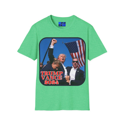 Trump and Vance 2024 DKcolors Unisex T-Shirt by cypherpunkgear