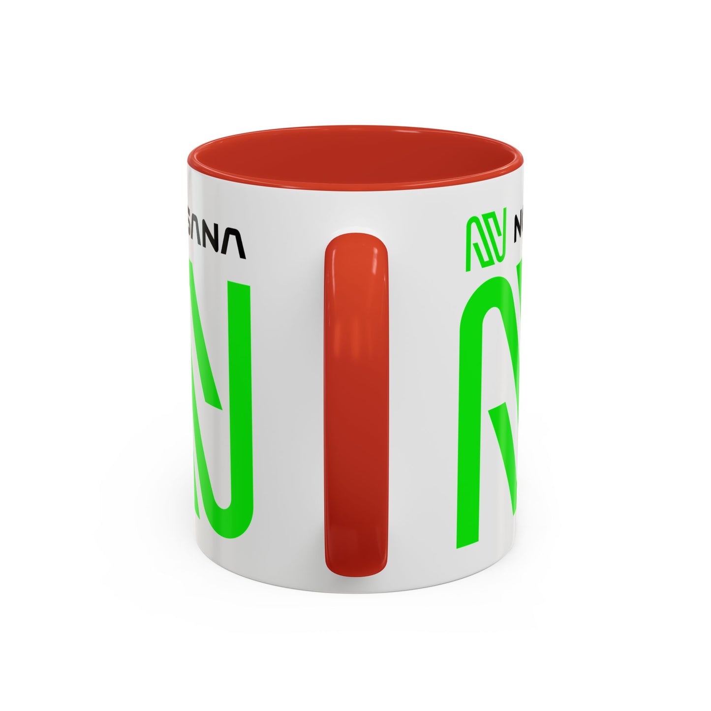 Nosana (NOS) Accent Mug by cypherpunkgear