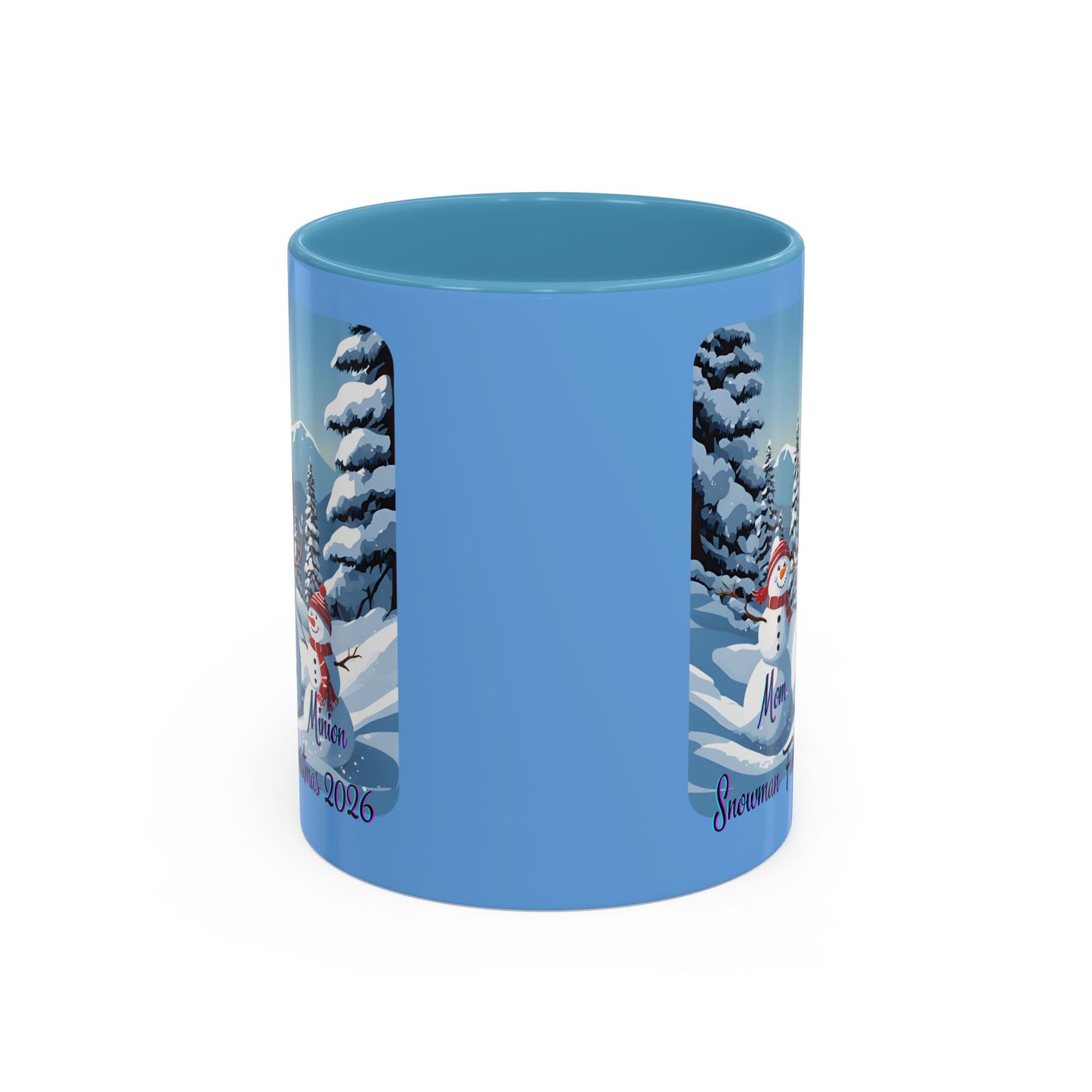 Snowman Family of 3 Accent Mug by cypherpunkgear.com