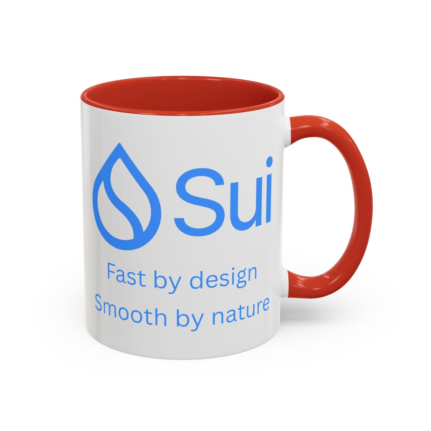 SUI White Accent Mug by cypherpunkgear.com