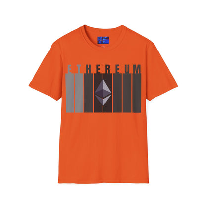 Ethereum (ETH) Light colors Unisex T-Shirt by cypherpunkgear.com