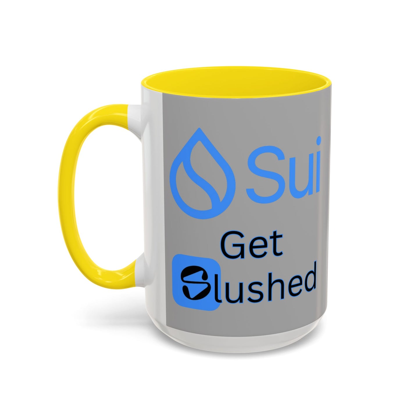 Sui: Get Slushed Grey Accent Mug by cypherpunkgear.com