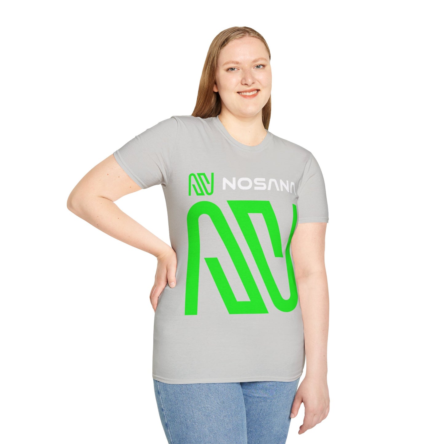 Nosana (NOS) Light colors Unisex T-Shirt by cypherpunkgear.com