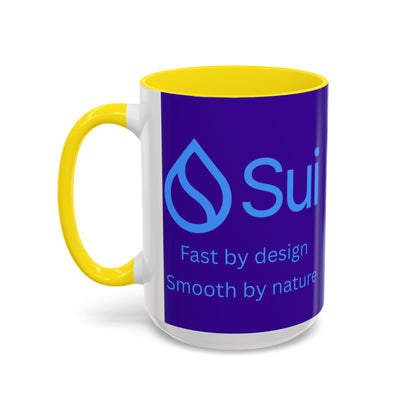SUI Purple Accent Mug by cypherpunkgear.com