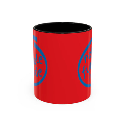 Non-Fungible Inside Red Accent Mug by cypherpunkgear.com