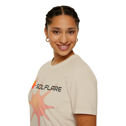 Solflare Light colors Unisex T-Shirt by cypherpunkgear.com
