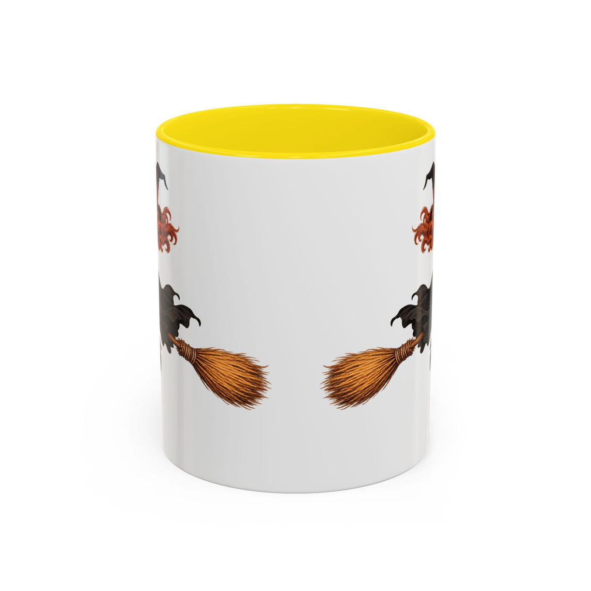 Hazel Hex White Accent Mug by CreepyCrafts.boo