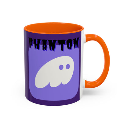 Phantom Hot Wallet Purple Accent Mug by cypherpunkgear.com
