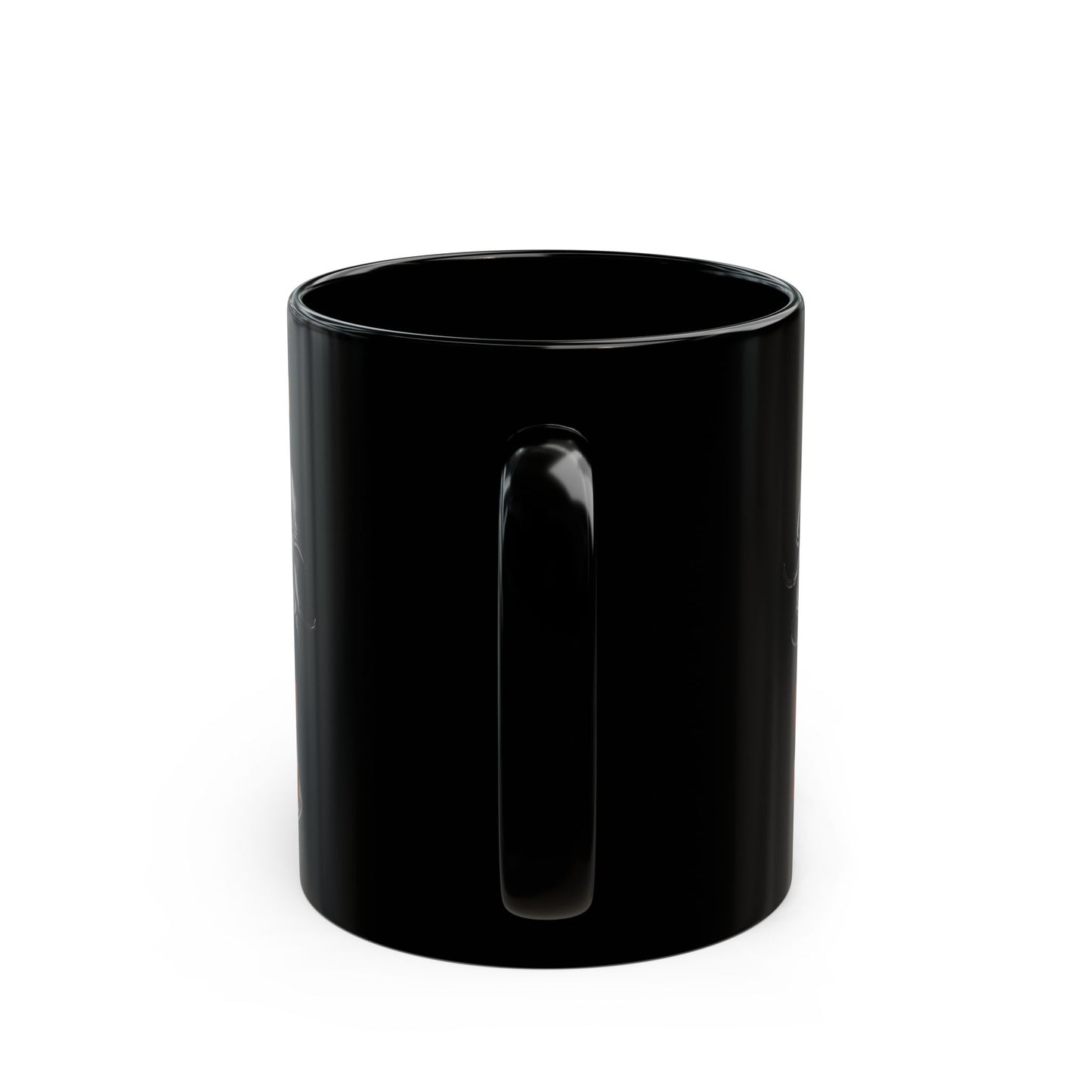 Caution, Savage Black Mug by cypherpunkgear.com