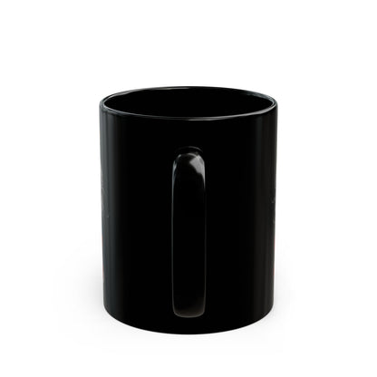 Caution, Savage Black Mug by cypherpunkgear.com