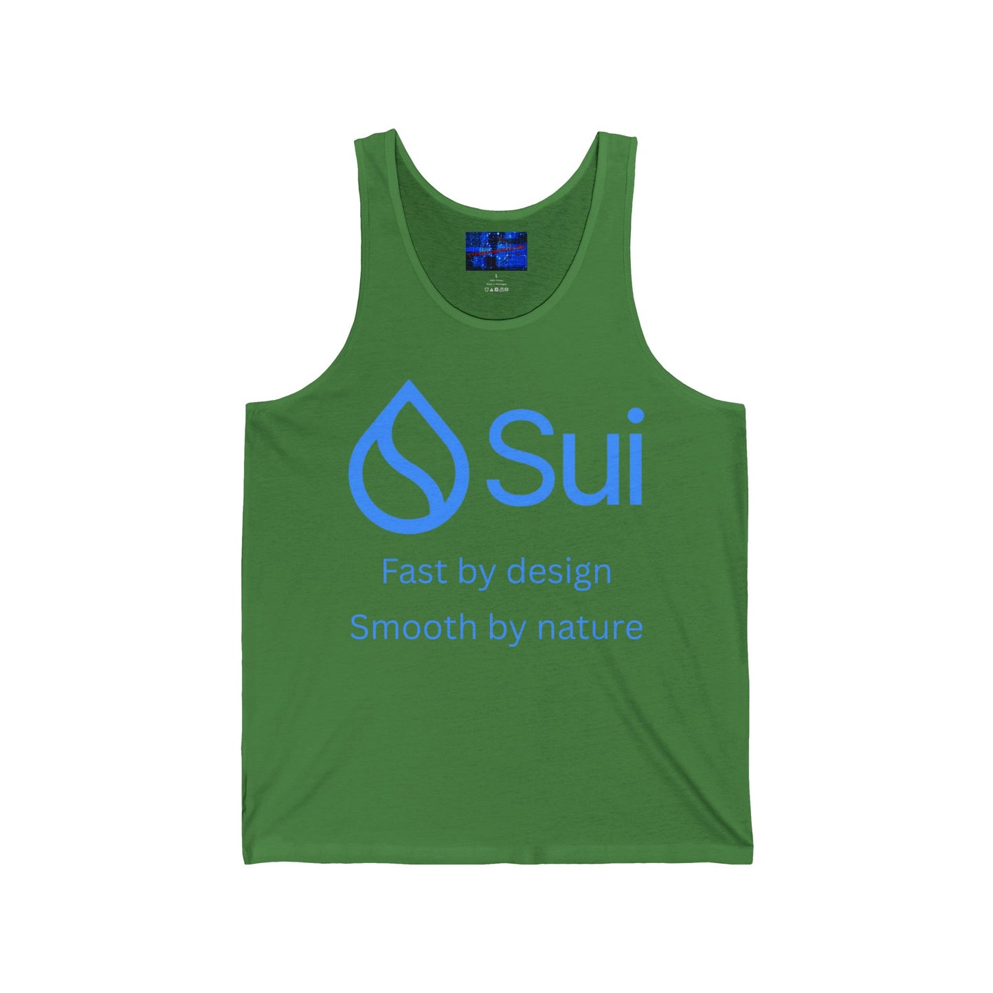 SUI Unisex Jersey Tank Top by cypherpunkgear.com