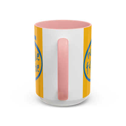 Non-Fungible Inside Yellow Accent Mug by cypherpunkgear.com