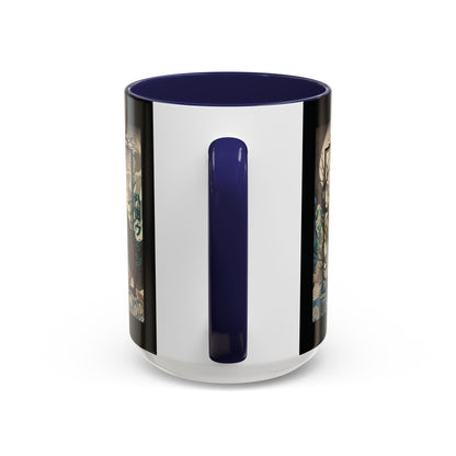 Yōkai Happy Halloween Black Accent Mug by CreepyCrafts.boo