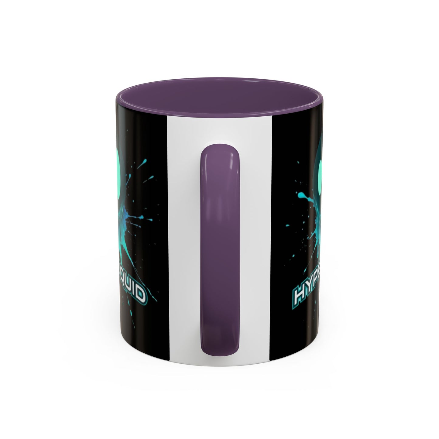 HYPE Drip Black Accent Mug by cypherpunkgear.com