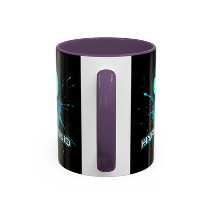 HYPE Drip Black Accent Mug by cypherpunkgear.com