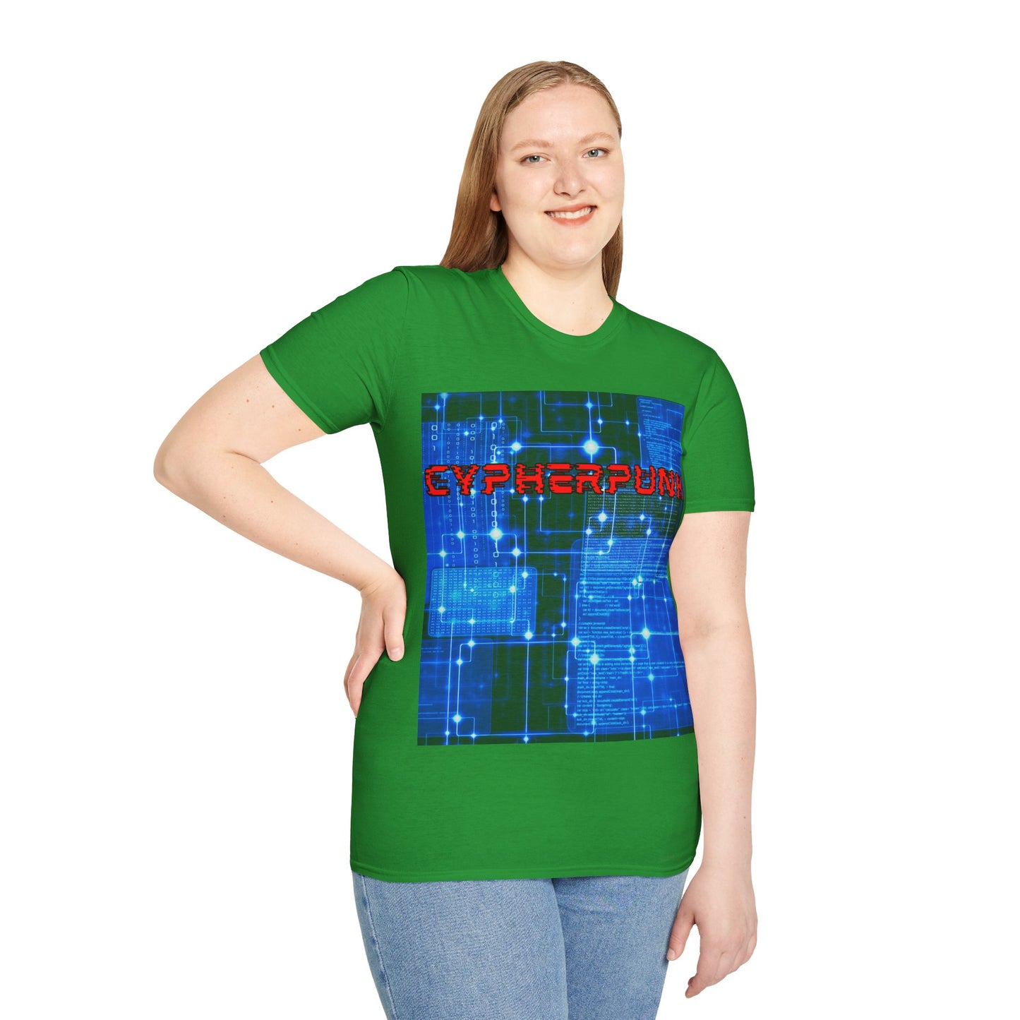 Cypherpunk Dark colors Unisex T-Shirt by cypherpunkgear.com