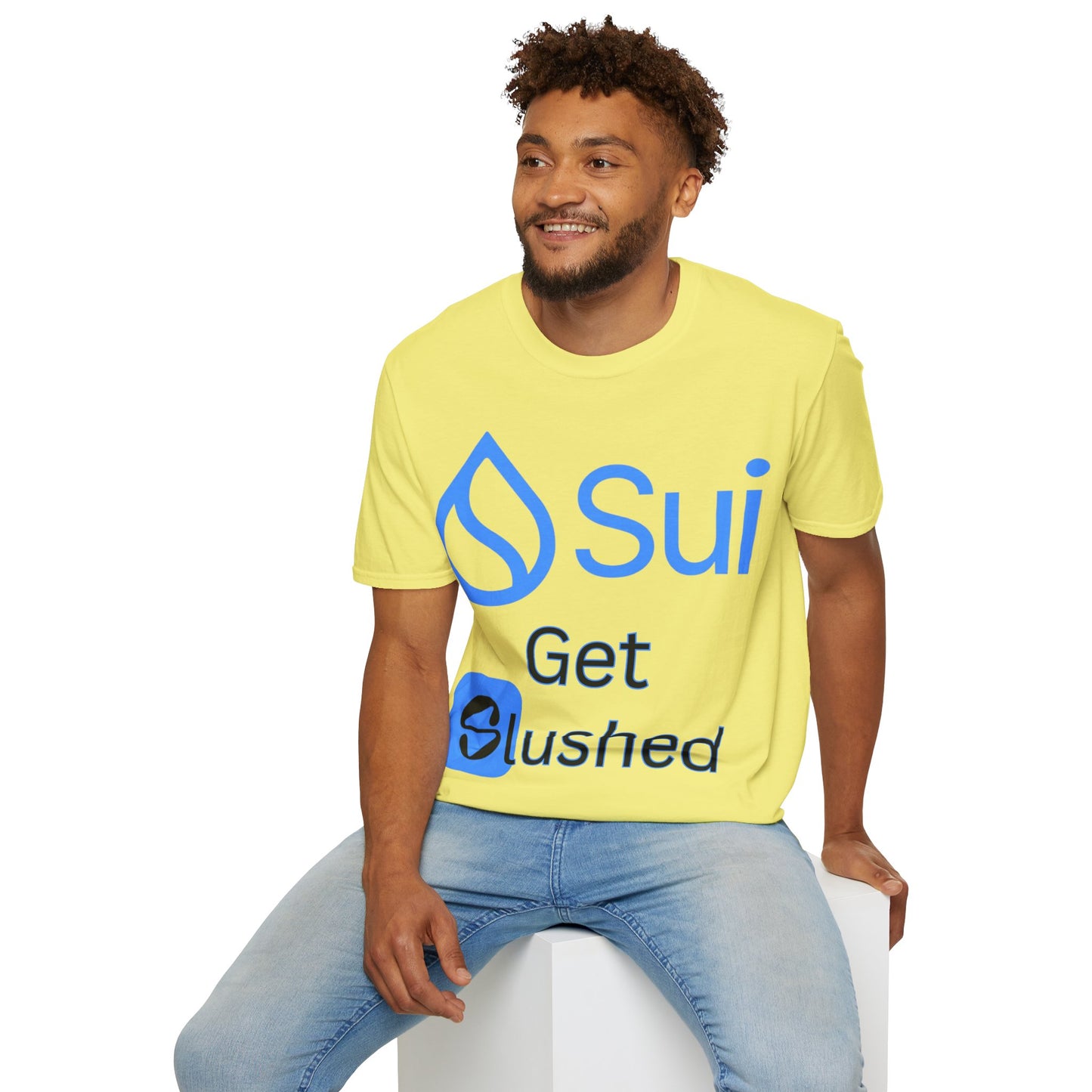 Sui: Get Slushed Light colors Unisex T-Shirt by cypherpunkgear.com