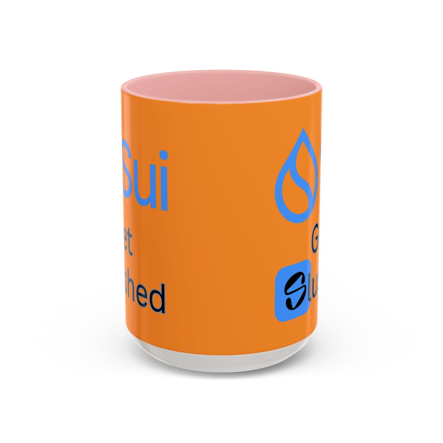Sui: Get Slushed Orange Accent Mug by cypherpunkgear.com