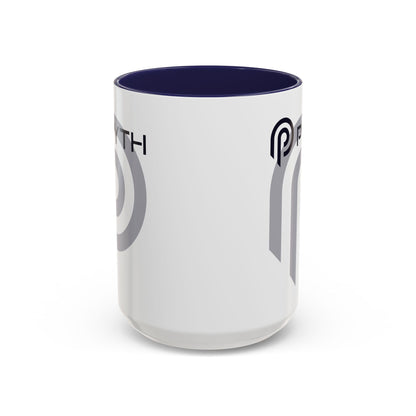 Pyth (PYTH) Accent Mug by cypherpunkgear.com