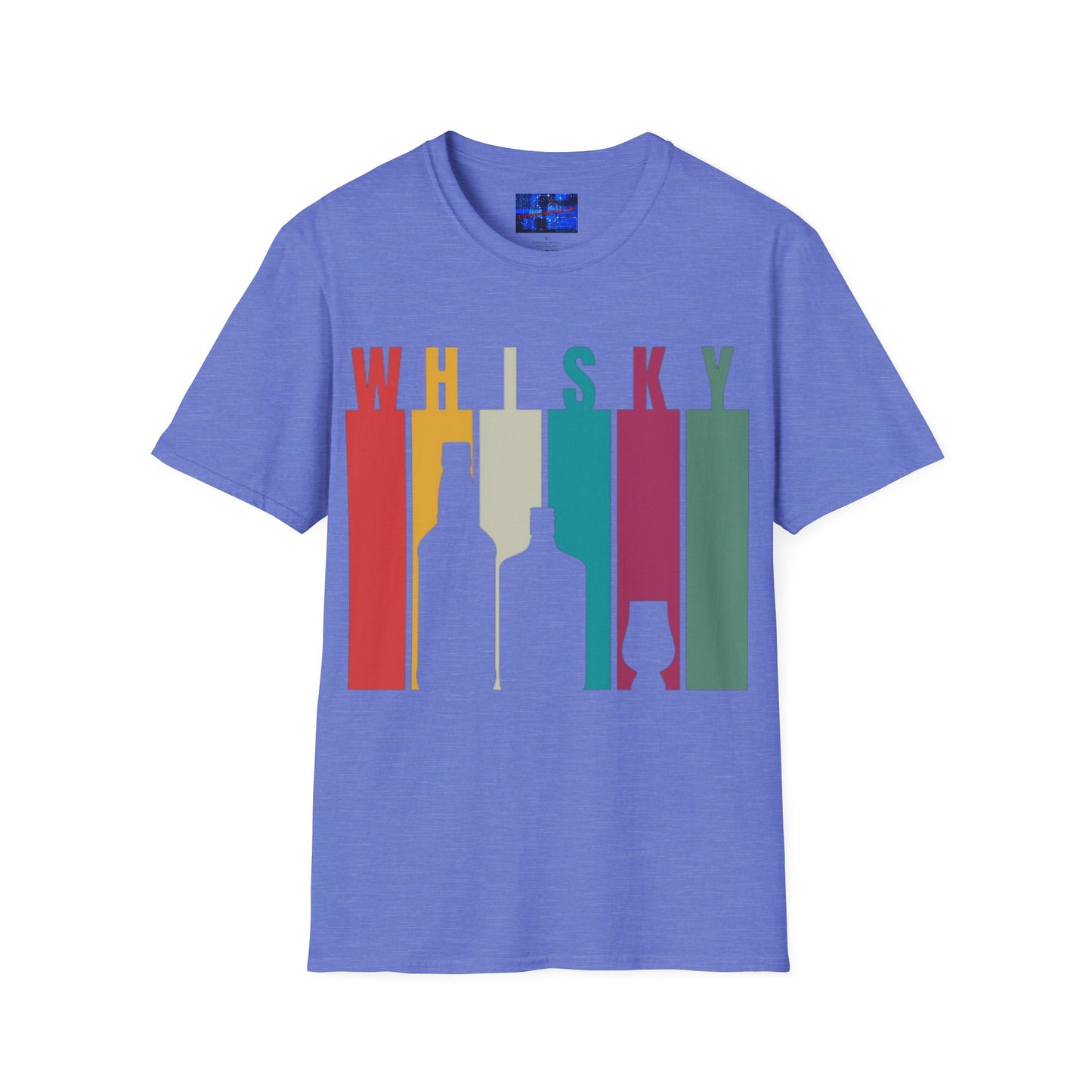 Whisky spelled without an 'e' LTcolors Unisex T-Shirt by cypherpunkgear.com