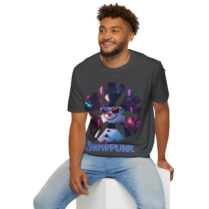 Snowpunk Dark colors Unisex T-Shirt by cypherpunkgear.com