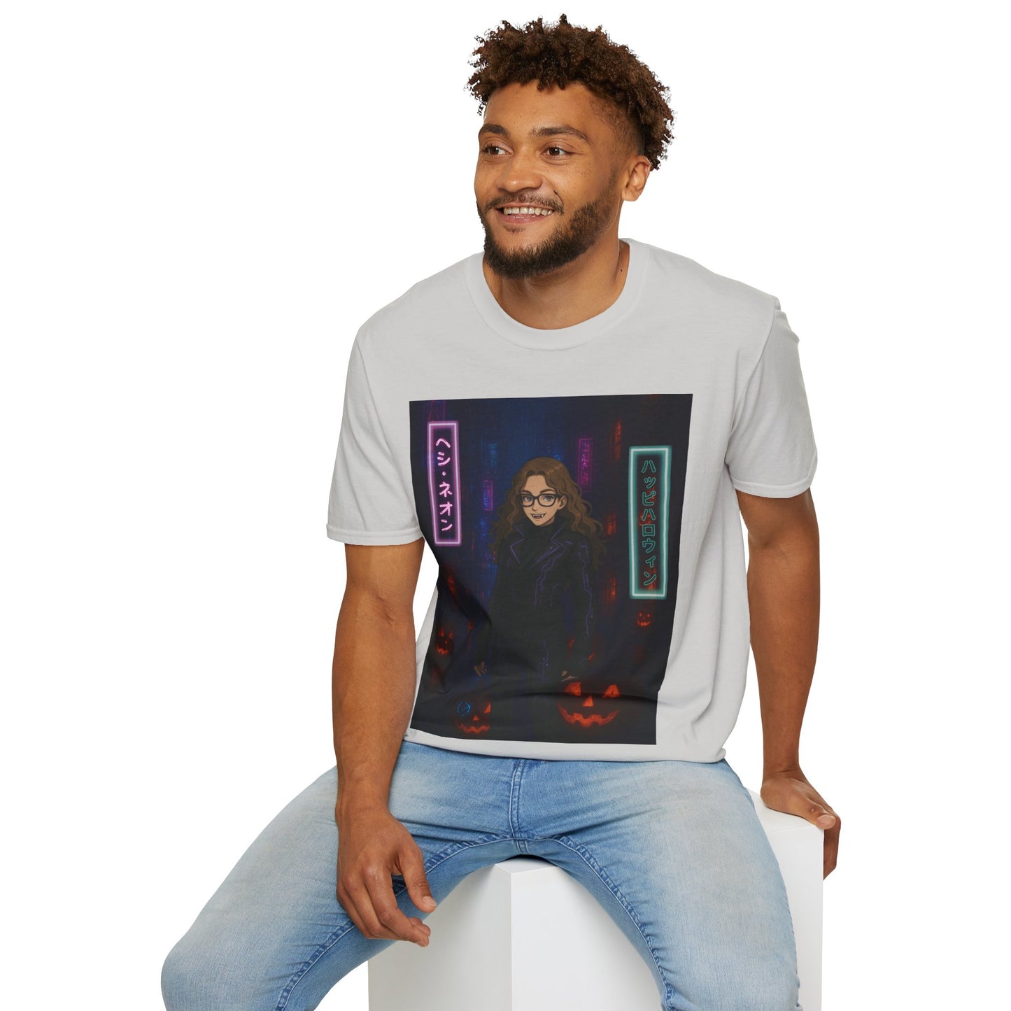 Hethyr Neon Light colors Unisex T-Shirt by CreepyCrafts.boo