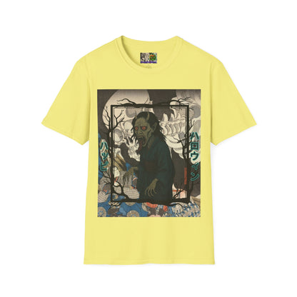 Yōkai Happy Halloween Light colors Unisex T-Shirt by CreepyCrafts.boo