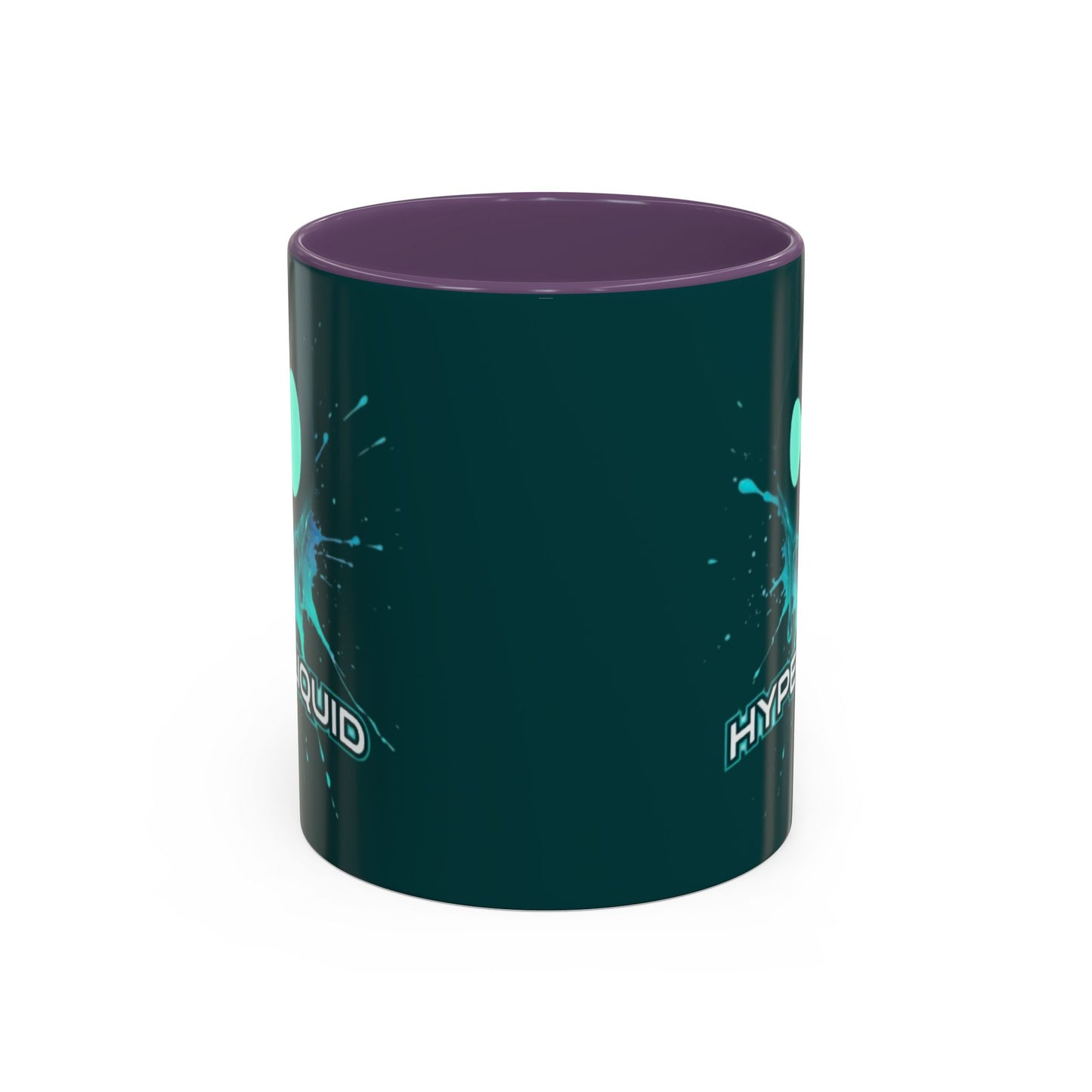 HYPE Drip Dark Hyperliquid Accent Mug by cypherpunkgear.com