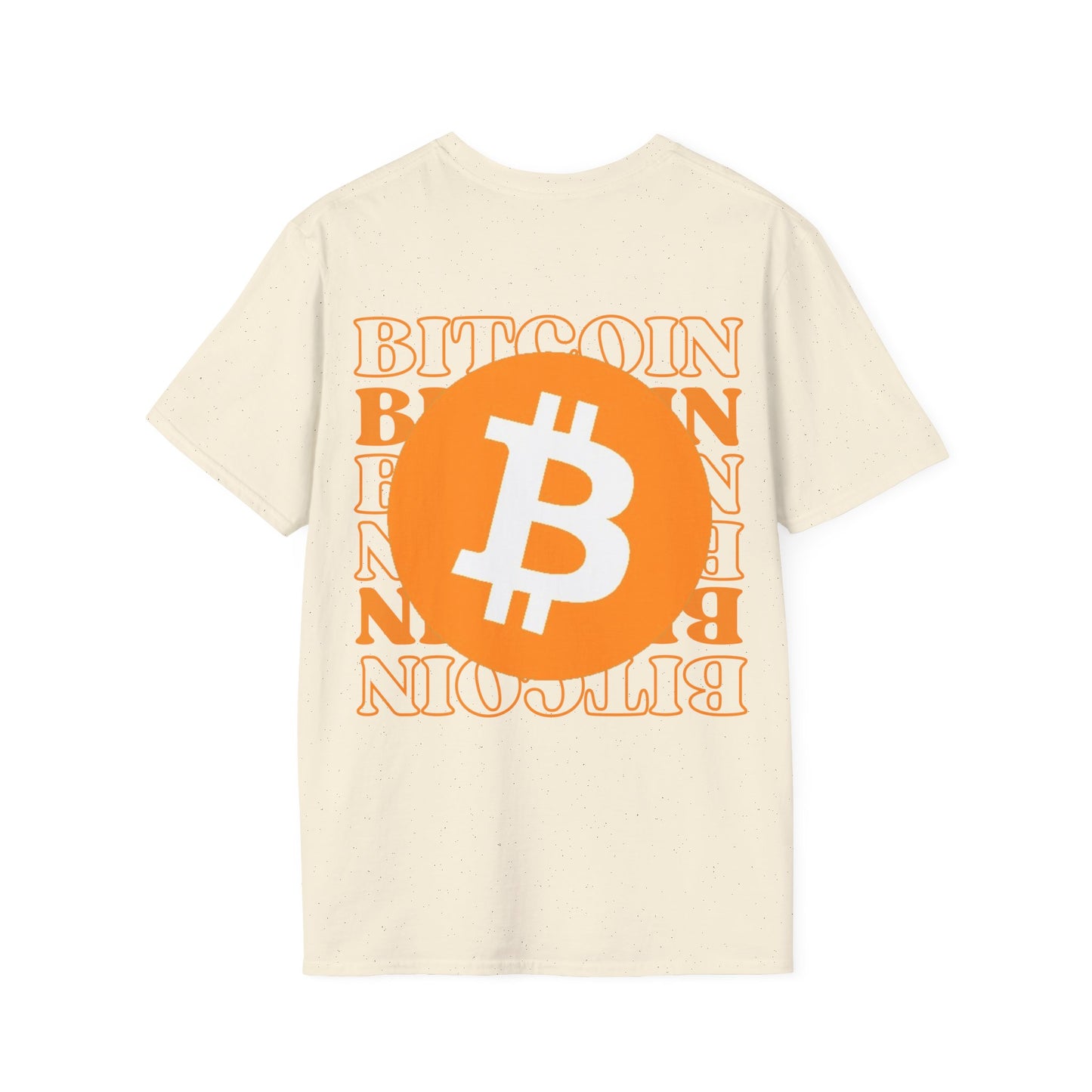 2-sided Bitcoin (BTC) Decentralized Freedom LTcolors Unisex T-Shirt by cypherpunkgear