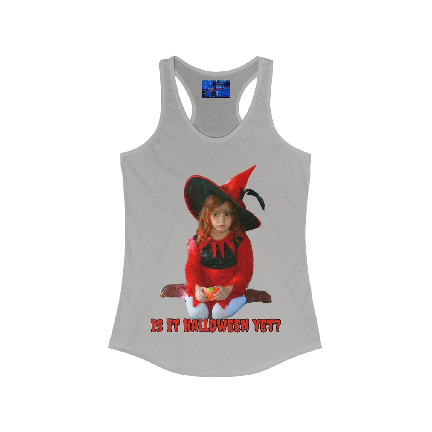 Is it Halloween yet? Women's Racerback Tank Top by cypherpunkgear