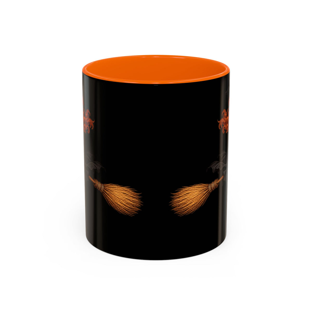 Hazel Hex Black Accent Mug by CreepyCrafts.boo