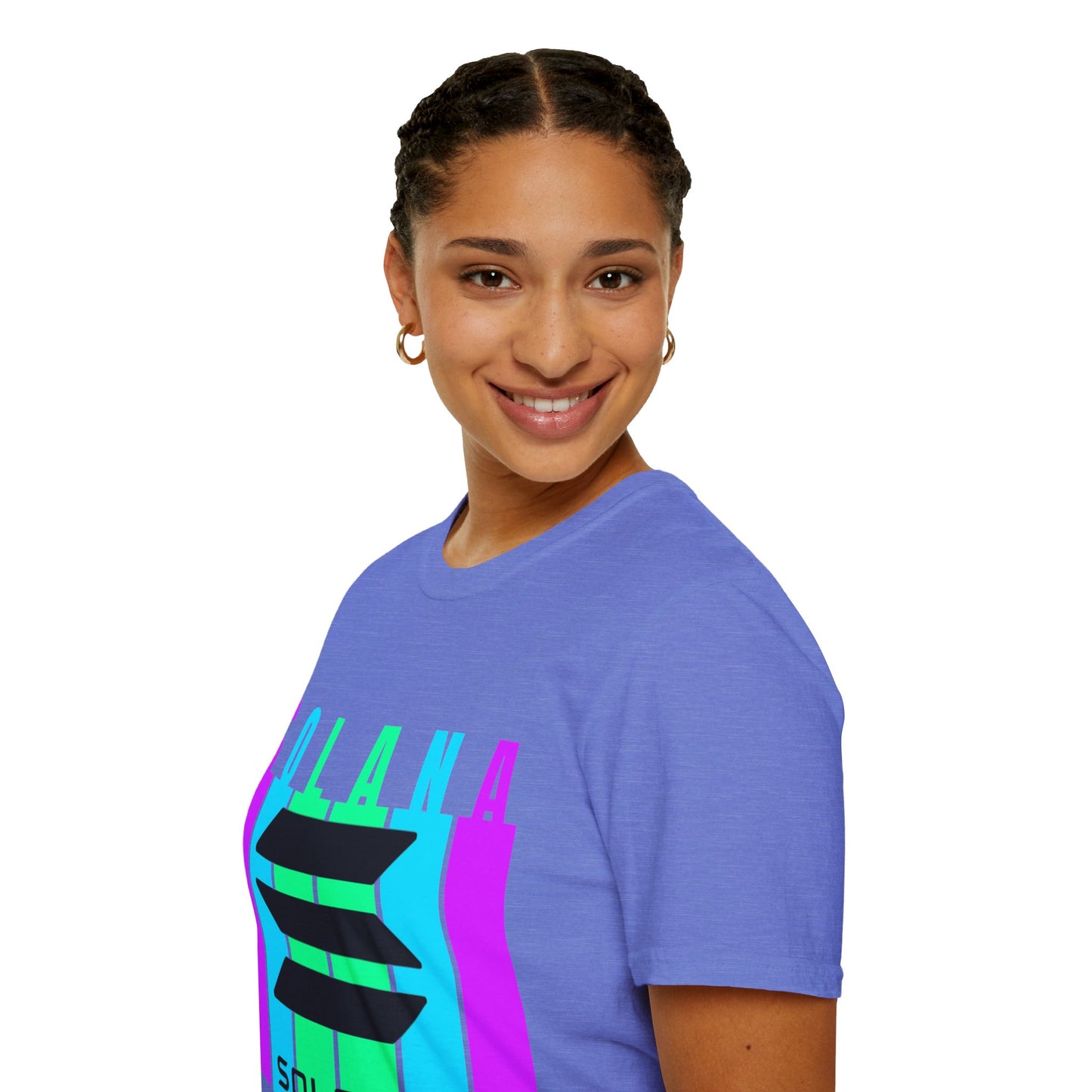 Solana (SOL) Freedom LTcolors Unisex T-Shirt by cypherpunkgear